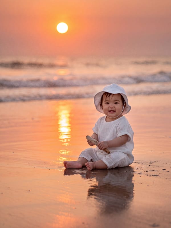 Sunset Beach Walk