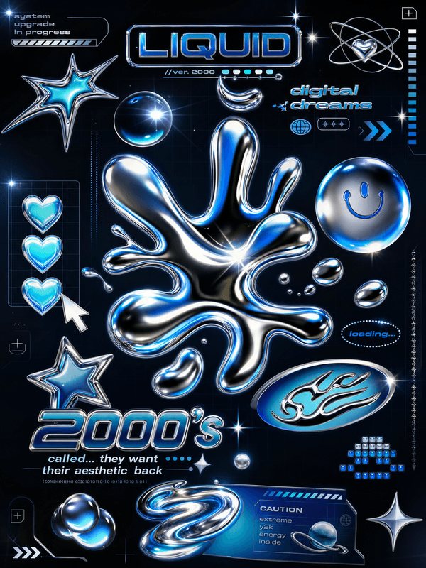 Y2K Chrome