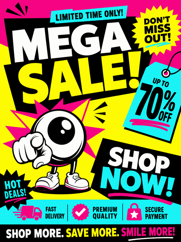 Sale Drop Loud