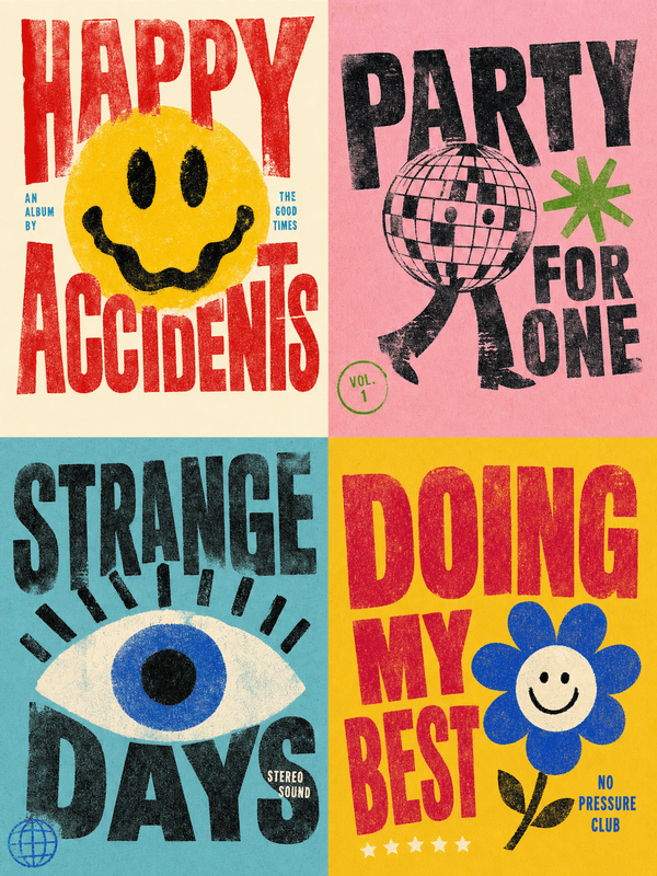 Letterpress / Stamped
