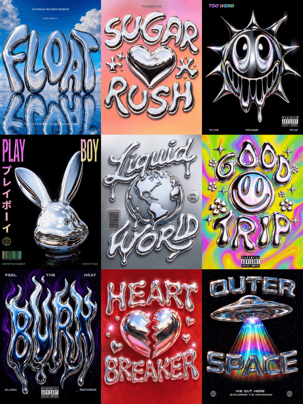 Chrome / Liquid Metal