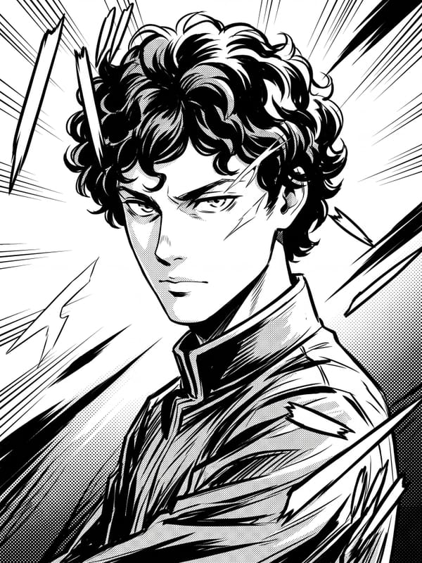 Manga Ink Panel