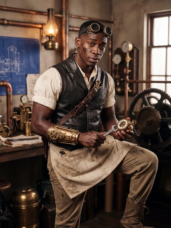 Steampunk Inventor