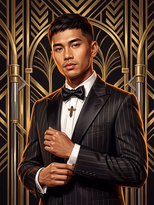 Deco Portrait