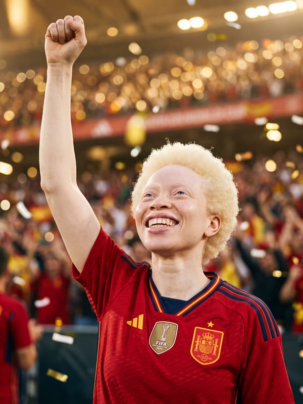 Spain — La Roja Champion's Arm Raise