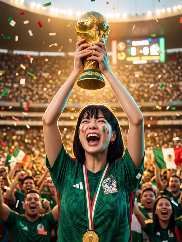 Mexico — Estadio Azteca Trophy Lift