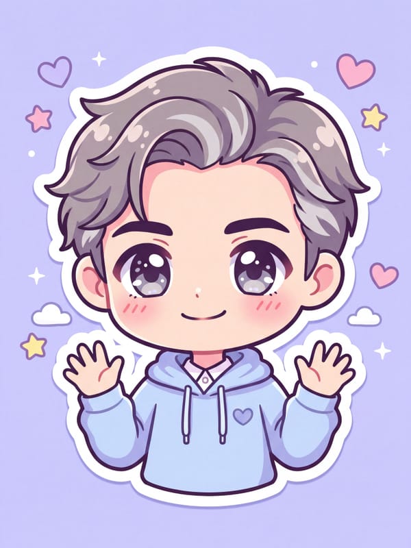 Kawaii Chibi Sticker
