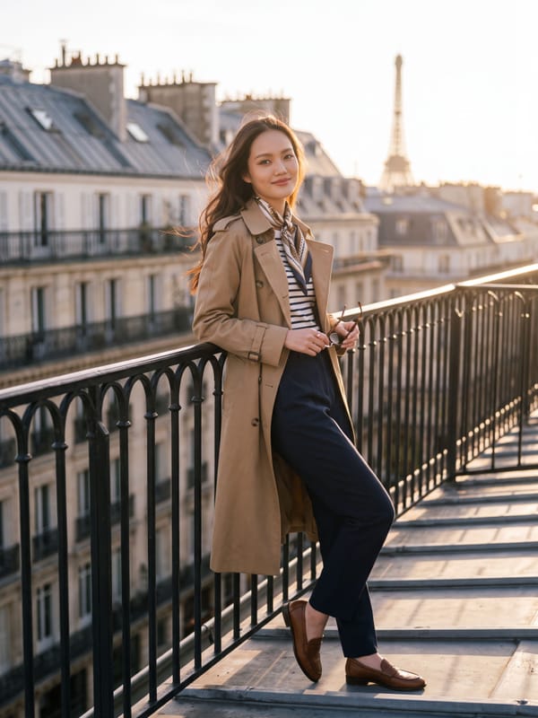 Paris Rooftop Golden Hour
