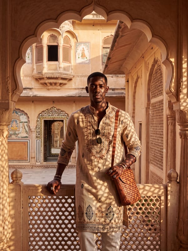 Rajasthan Palace Courtyard