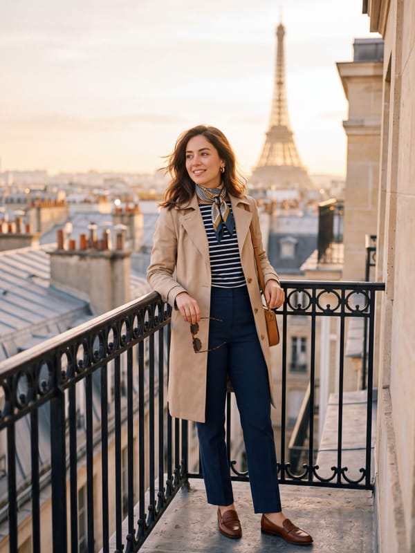 Paris Rooftop Golden Hour