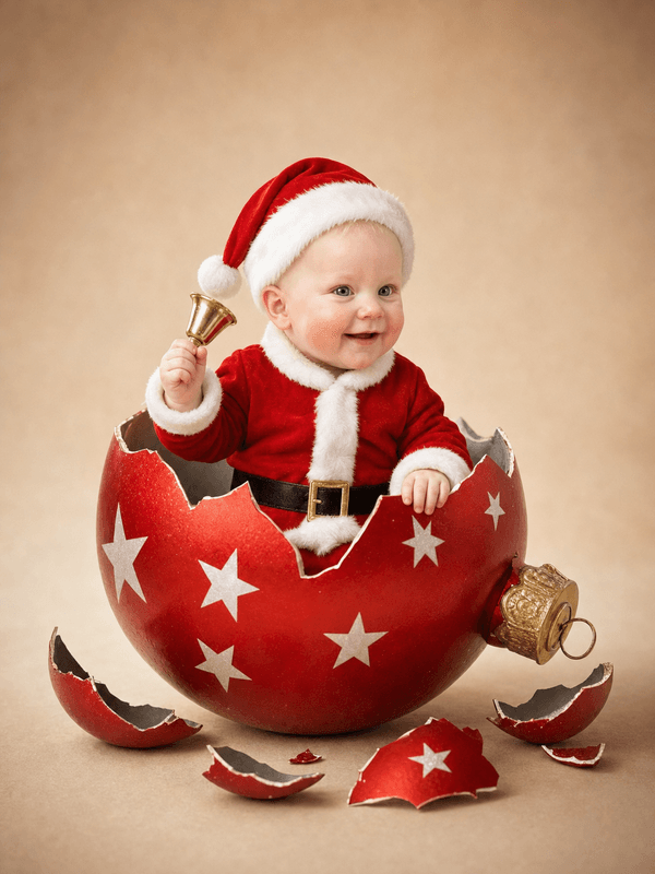 Santa Ornament
