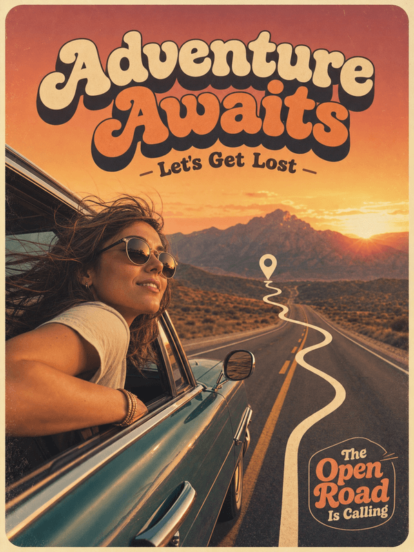 Road Trip style, made with YouTube Thumbnail Generator