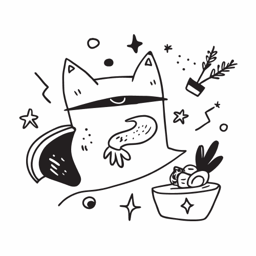 Doodle Line Art