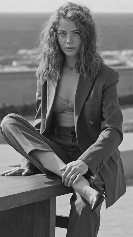 Desk-Sit Power Look