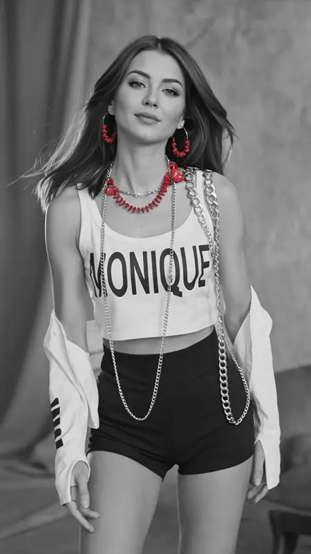 Edgy Glam Streetwear