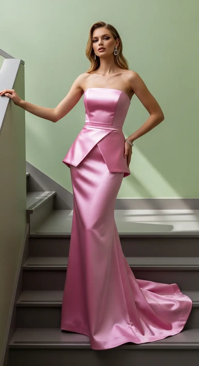 Strapless Gown