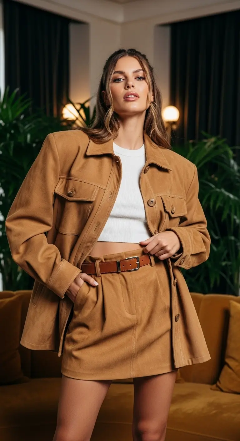 Suede Co-ord