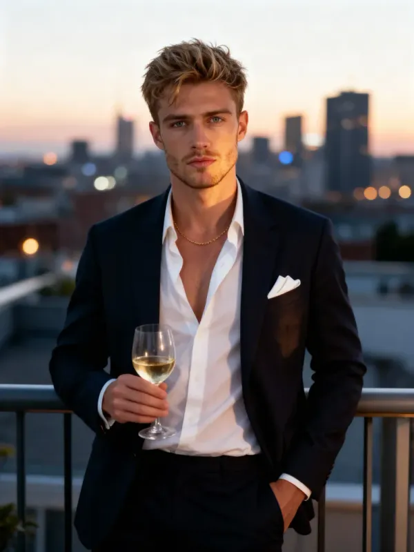 Rooftop Evening