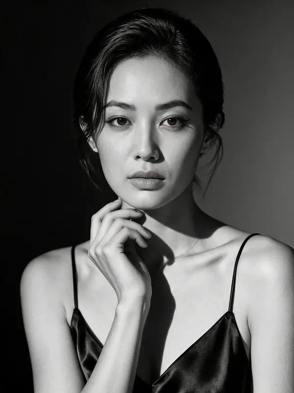 B&W Beauty Window