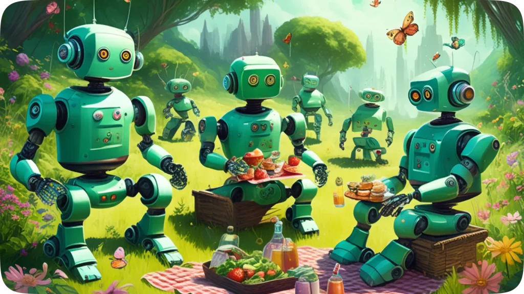 AI cartoon image