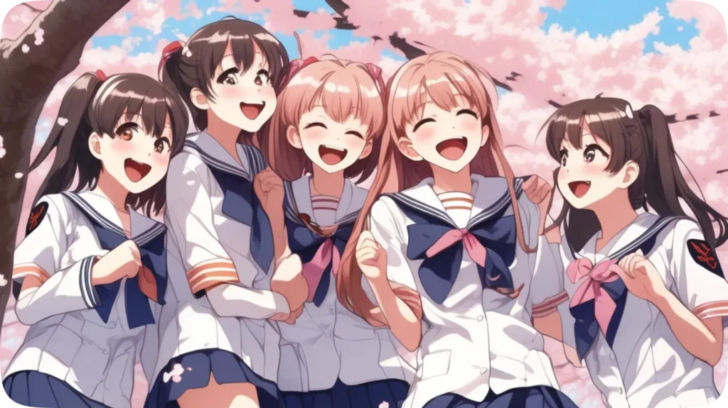 AI anime image