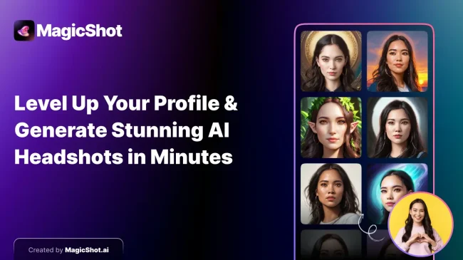 AI headshot generator app