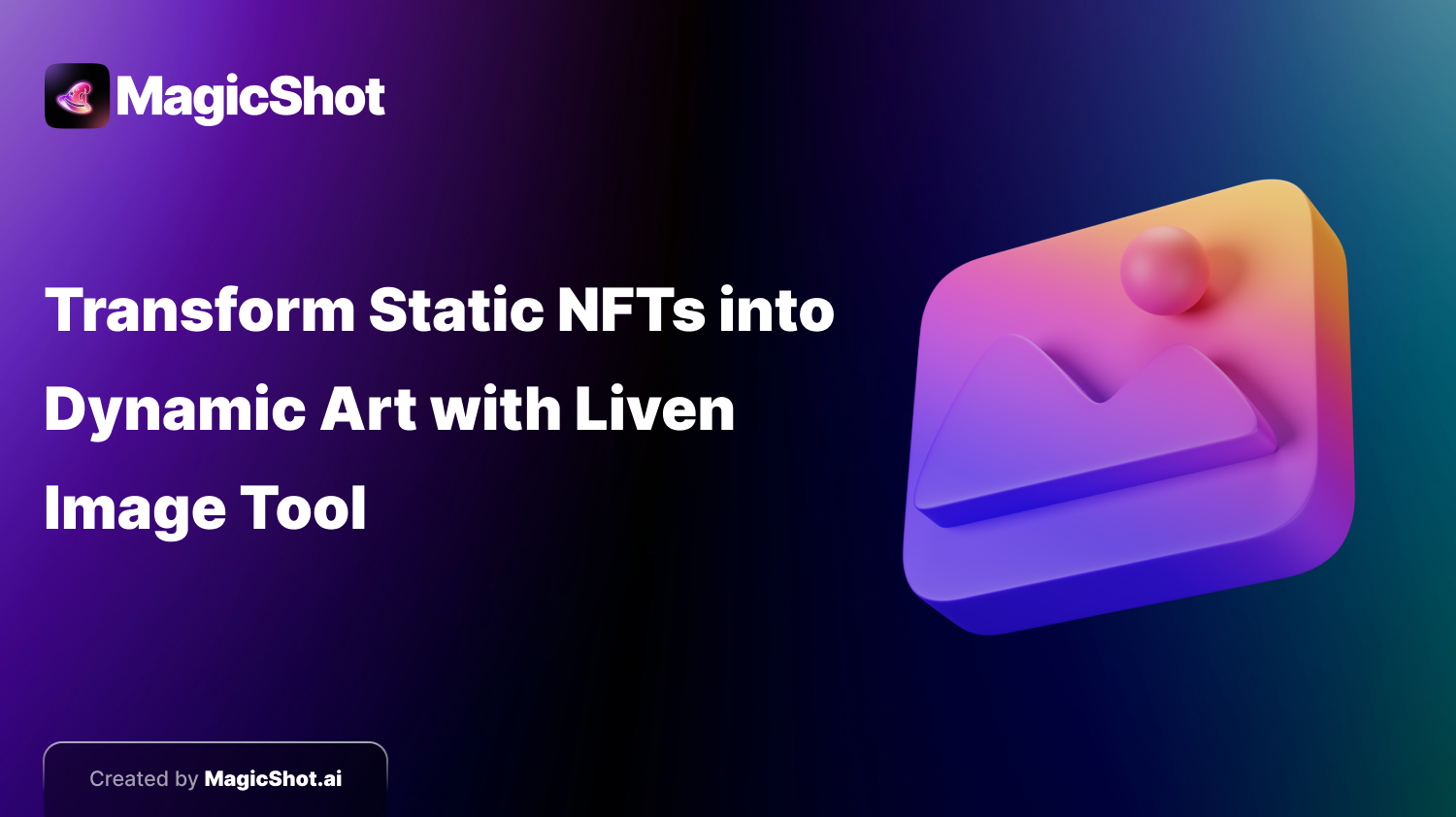 Dynamic NFTs with Liven Image Tool