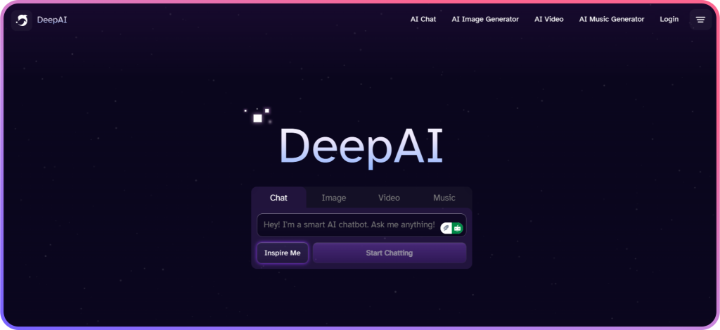 Deep AI image generator