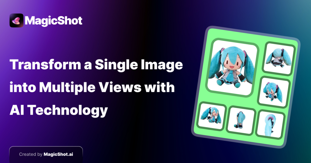 Transform Single Image into AI Multiple Image Views