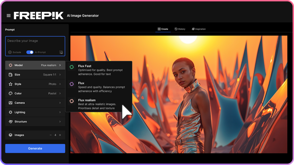 Freepik image generator