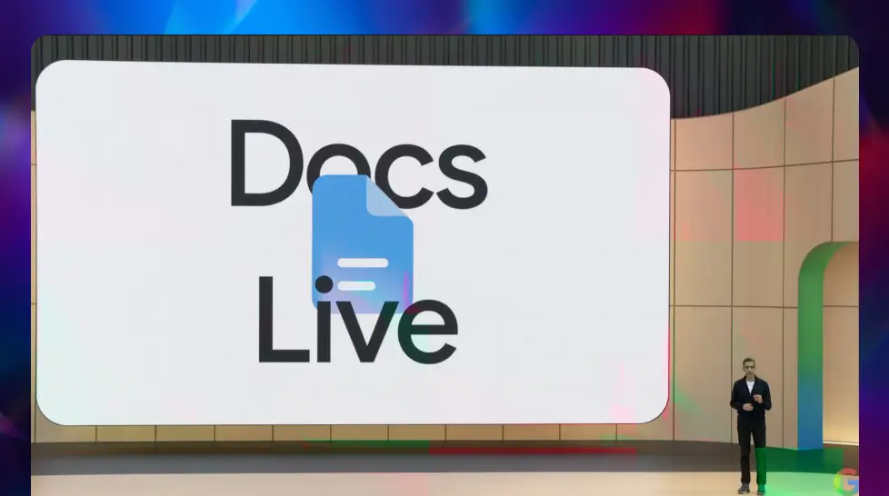 Google Docs Live AI Voice Feature Debuts at I/O 2026