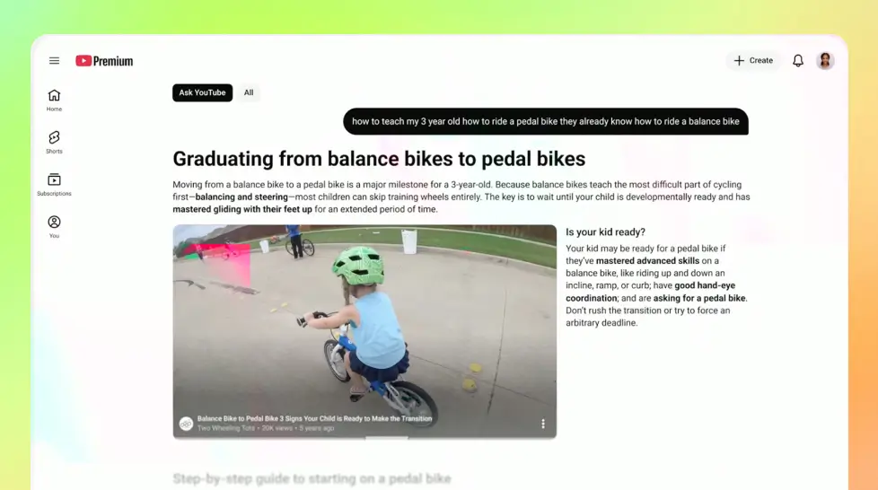 Google Unveils Ask YouTube: Gemini AI Search Hits YouTube