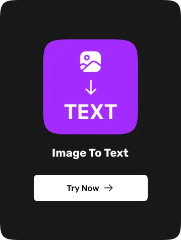 Image to text generator