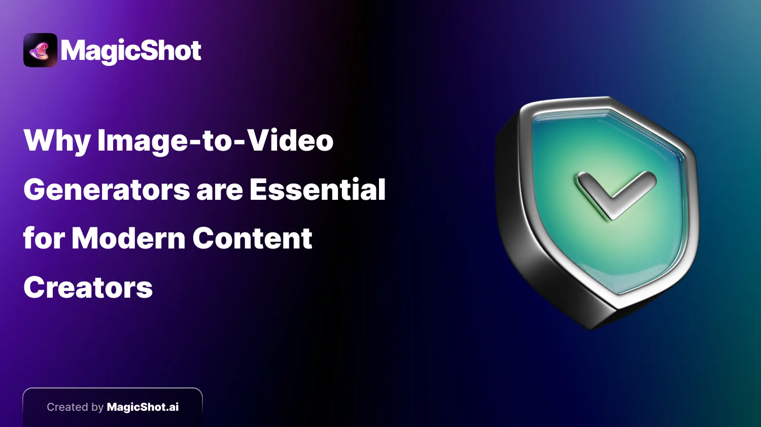 Image to video generator tools