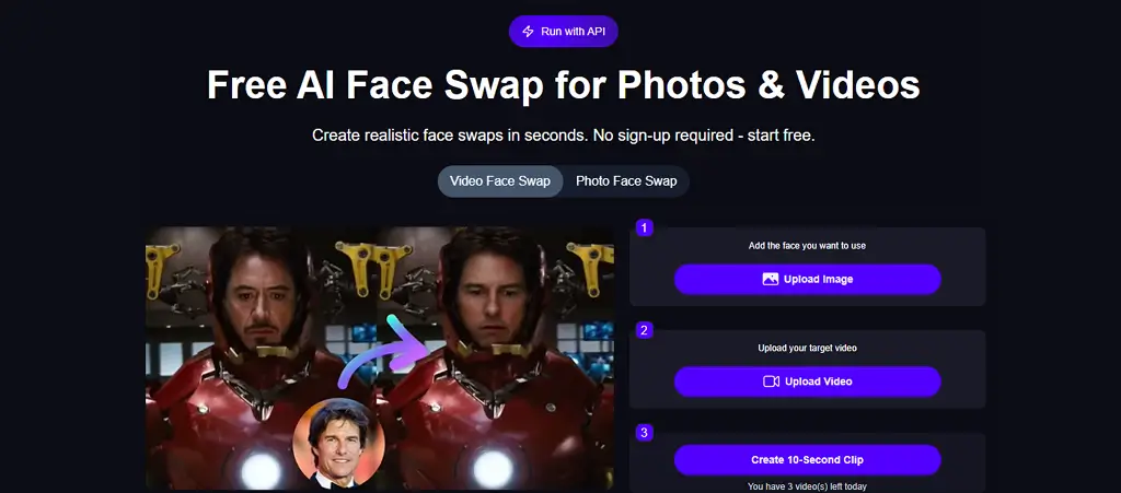 MagicHour Face Swap