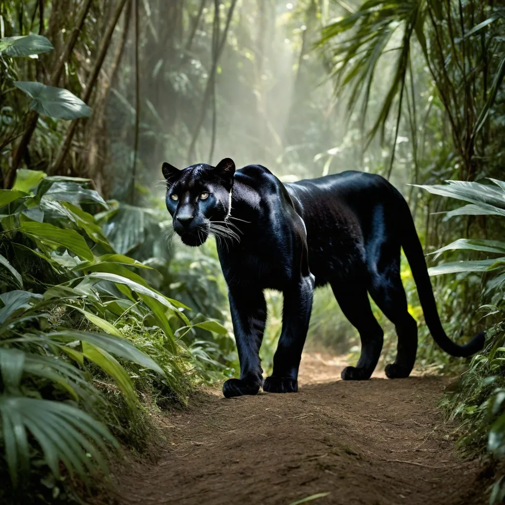 ai-generated-animal-black-panther