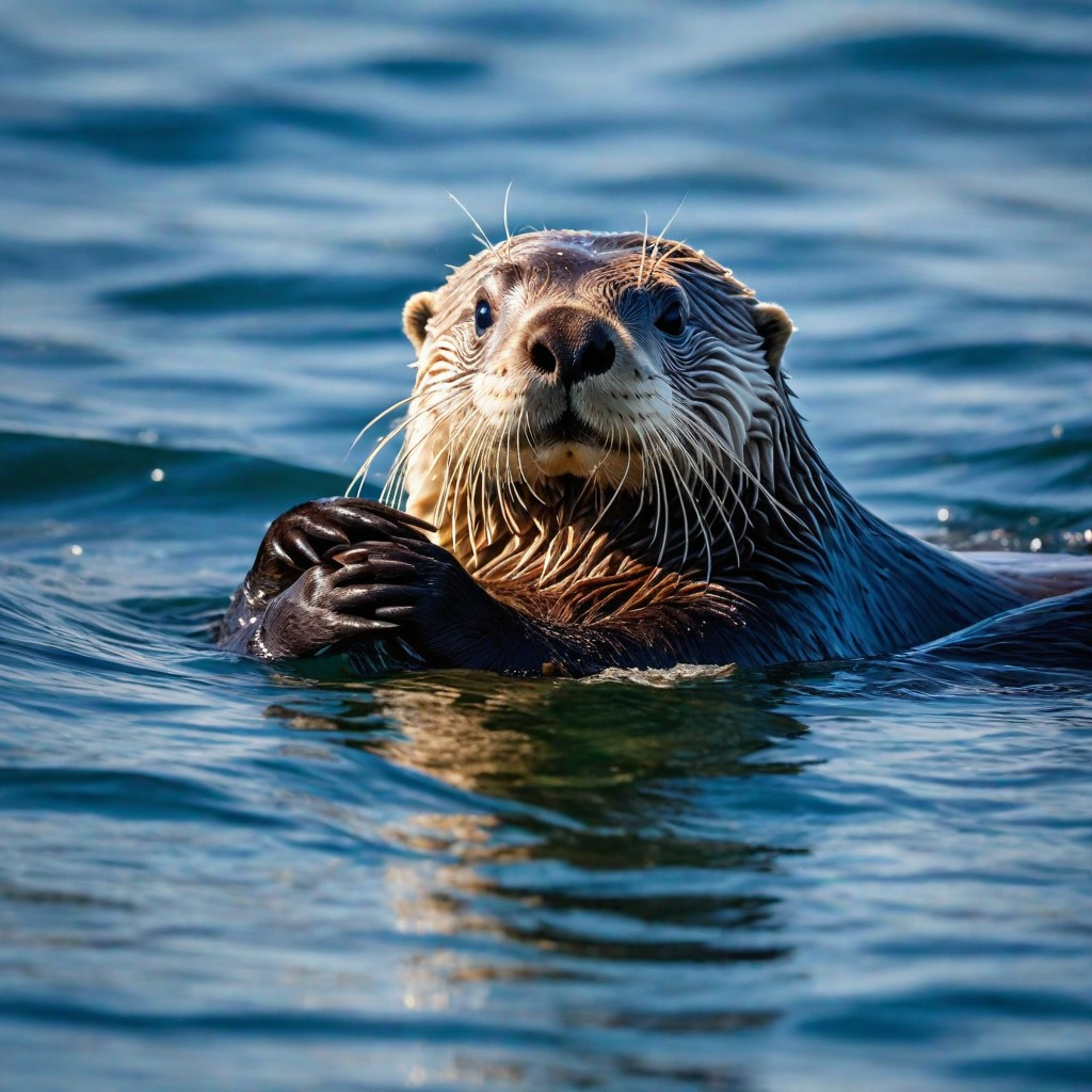 ai-generated-animal-otter-2