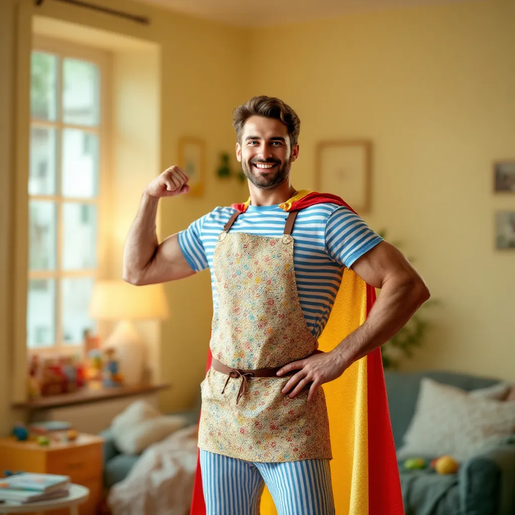 Super Dad ready for Father's Day!