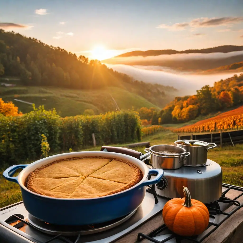 ai-generated-food-pie-and-pumpkins