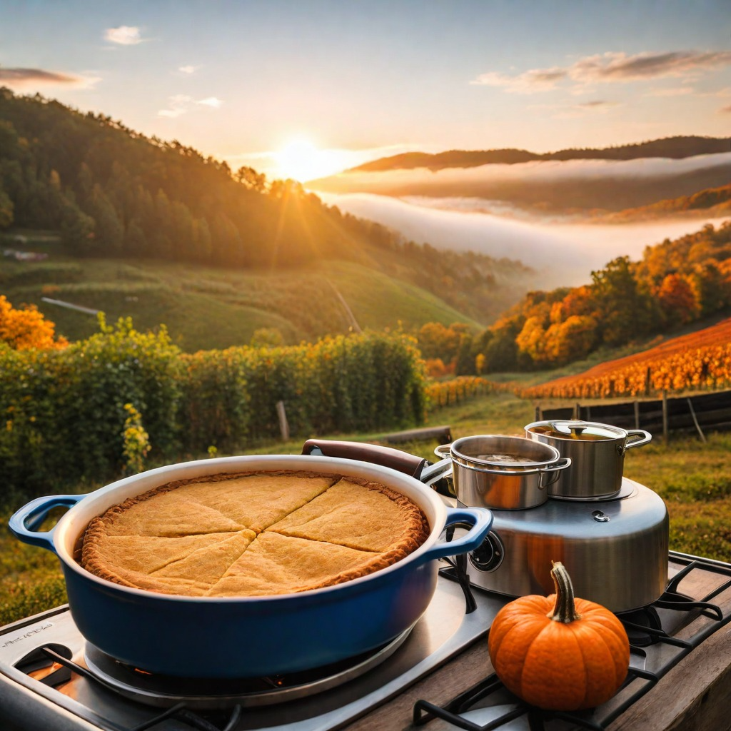 ai-generated-food-pie-and-pumpkins