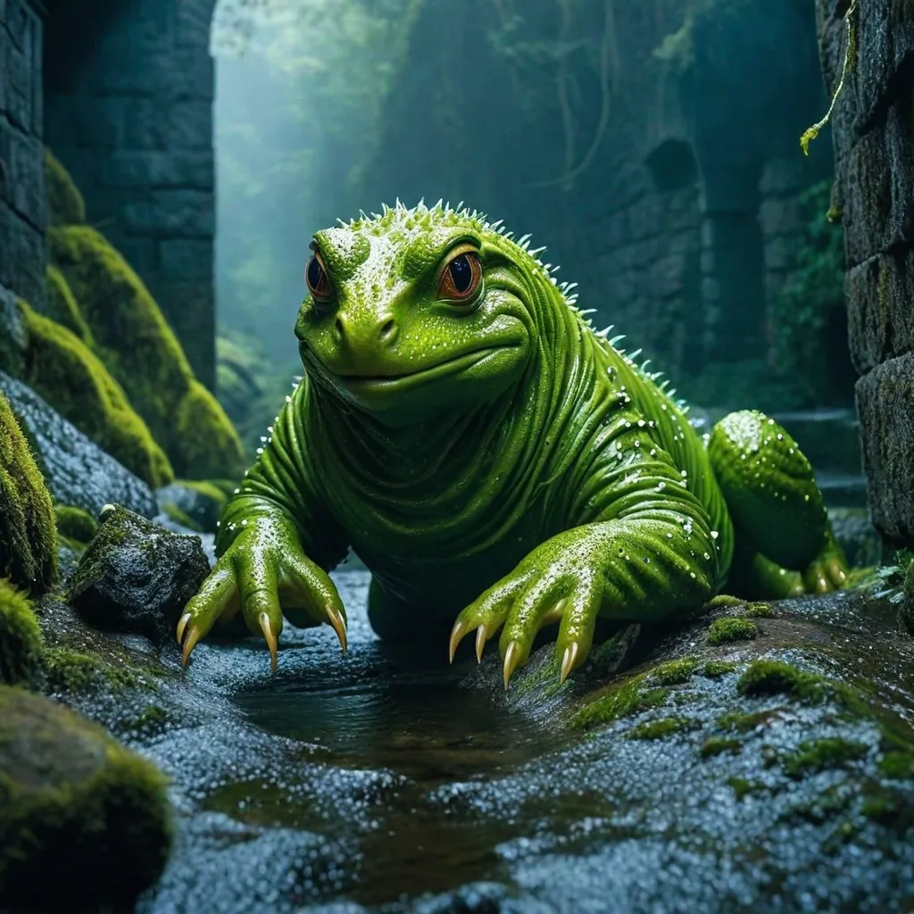 ai-generated-monster-lizard