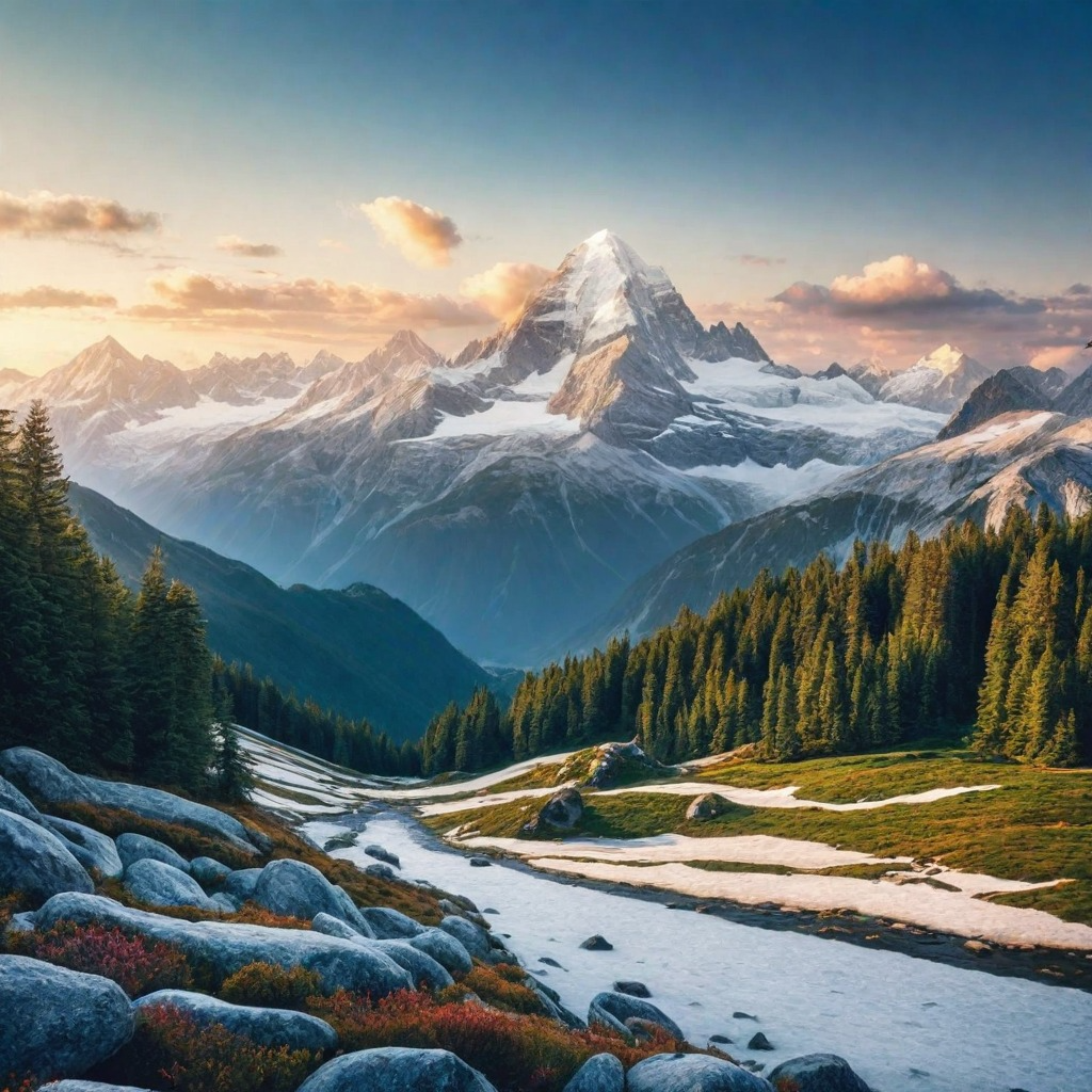 ai-generated-nature-snow