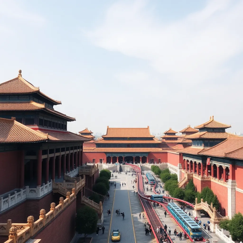 The Forbidden City in Beijing, China.