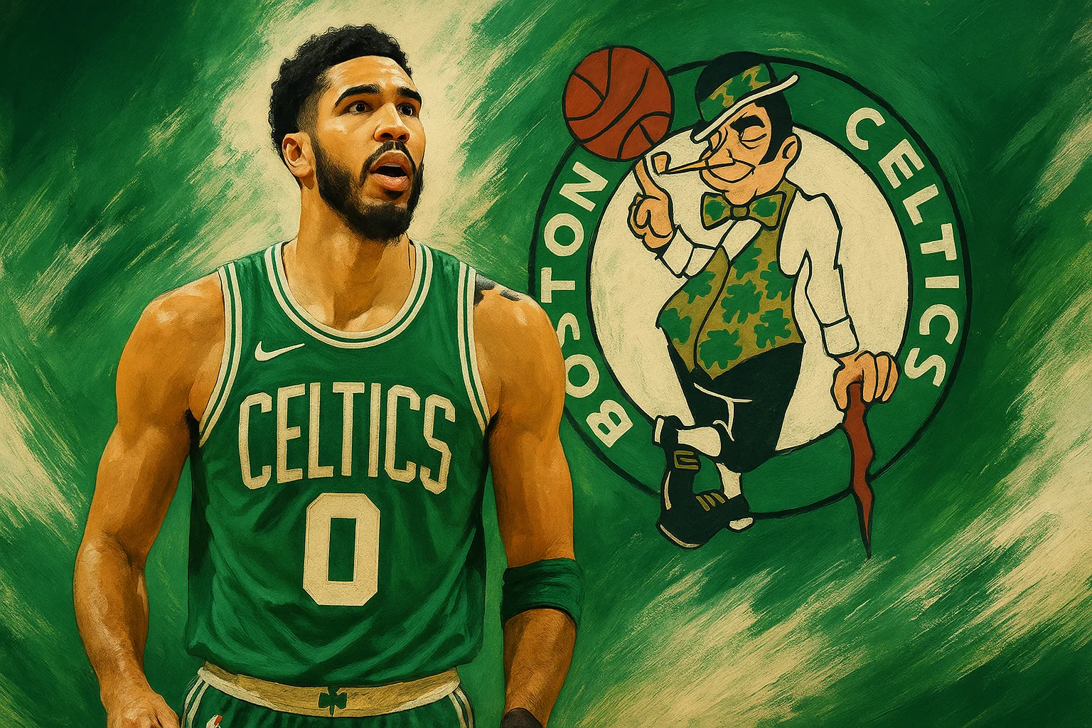 boston-celtics-ai-poster-nba-playoffs-2025