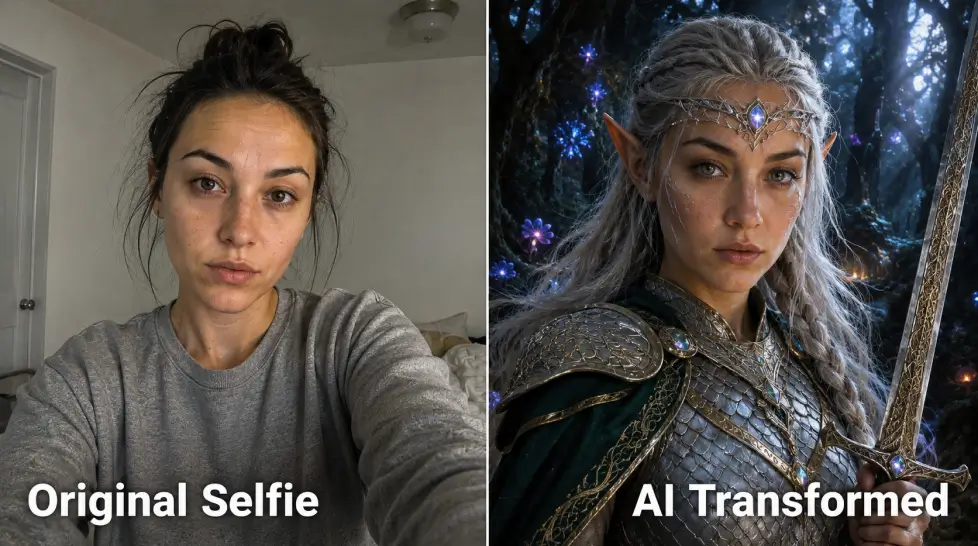 How to Transform Yourself Into a Fantasy Character Using AI